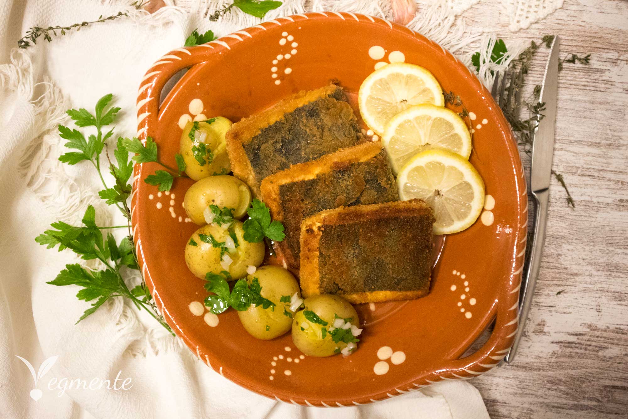 receita peixe vegan com tofu e nori 
